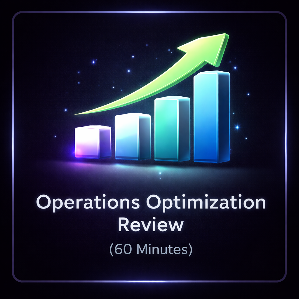 Operations Optimization Review (60 Minutes)